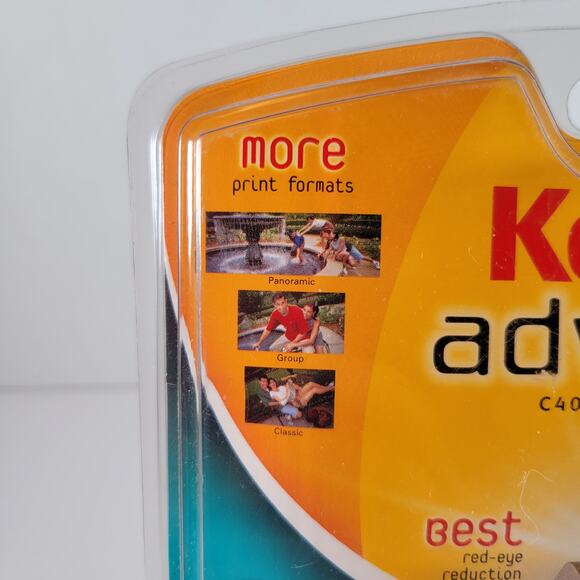 Kodak Advantix C400 Camera Outfit f5.6 22mm Ektanar Lens w Film NOS Sealed - Picture 16 of 16